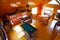 Sunlit Rustic Cabin Interior with Pool Table and Loft View, Gatlinburg Tennessee