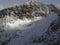 Sunlit summit atop a ski glacier at Blackcomb Moun