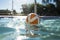 Sunlit Water water polo ball Splash in Pool
