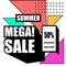 Sunmmer mega sale 50 discount memphis design
