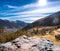 Sunny and cloudy in the Huancavelica, Peru