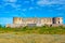 Sunny day at the Borgholm castle in Sweden