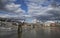 Sunny day and a cloudy sky - the Millennium Brigde.