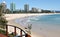 Sunny Day at Coolangatta Beach