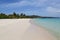 Sunny day at Grand Anse Beach in Grenada.