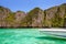 Sunny day at Maya Bay, Phi Phi Islands