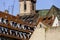 Sunny day on the street of old center, Strasbourg