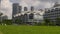 Sunny day suntec city mall crossroad war memorial park panorama singapore