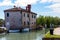 Sunny day at Torcello island, Venice lagoon, Italy
