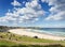 Sunny day view of bondi beach in sydney australia