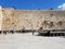 Sunny day in the western wall