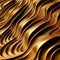 Sunny Gold Sand Waves Background, Luxury Wavy Oriental Texture, Golden Dune Waves, Abstract Desert