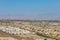 Sunny high angle view of the Henderson skyline