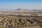 Sunny high angle view of the Henderson skyline