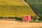 Sunny landscapes in the Molise countryside in  southern Italy