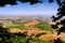 Sunny landscapes in the Molise countryside in  southern Italy