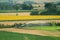 Sunny landscapes in the Molise countryside in  southern Italy