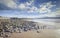 Sunny LLandudno beach at low tide