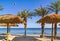 Sunny morning  on the Red Sea, Sinai, Middle East