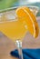 Sunny orange martini