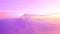 Sunny sky pink sunset background