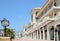 Sunny square of Spain in Nerja