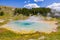 Sunny view of beautiful landscape of Imperial Geyser