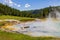 Sunny view of beautiful landscape of Imperial Geyser