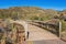 Sunny view of the beautiful landscape from Salado Canyon trail