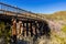 Sunny view of the beautiful landscape from Salado Canyon trail