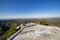 Sunny view of the beautiful landscape on Topanga Lookout