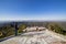 Sunny view of the beautiful landscape on Topanga Lookout