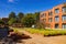 Sunny view of the campus of Northwestern Oklahoma State University