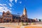 Sunny view of the Cheyenne Depot Museum