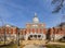 Sunny view of the Dr. Richard H. Jesse Hall of University of Missouri