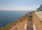 Sunny view of Finisterre, Galicia, Spain