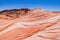 Sunny view of the Firewave of Valley of Fire State Park