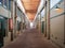 Sunny view of the hallway of Fort Worth Stockyards Station