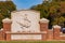 Sunny view of the Home of the Rangers sign of Northwestern Oklahoma State University