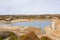 Sunny view of the Inspiration Point landscape of Roman Nose State Park