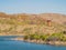 Sunny view of Lake Jed Johnson Tower