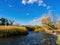 Sunny view of the landscape in Las Vegas Wash