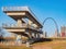 Sunny view of the Mississippi River Overlook