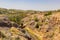 Sunny view of Quanah Parker Dam