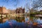 Sunny view of the Samuel Cupples House of Saint Louis University