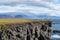 Sunny view of the west coastline of Iceland