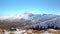 Sunny Winter Day in Snowy uludag Mountain with Dolly Shot