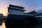 Sunpu Castle Tatsumi-Yagura during Cherry blossoms