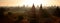 Sunray Over Bagan Temples