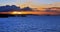 Sunrise across St Brides Bay from Porthclais